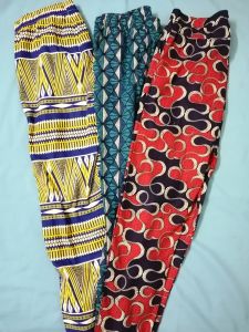 Kids Costumes to Hire - African Print Pants - Boys age 14